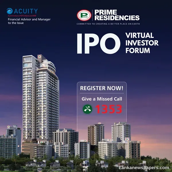 LNP - Prime Lands Residencies announces Virtual Investor Forum for upcoming Initial Public Offering