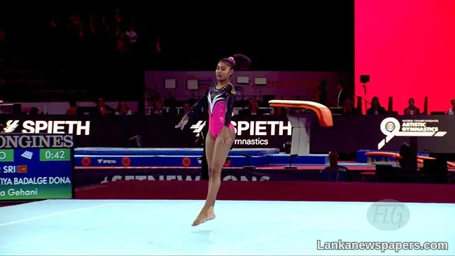 LNP - Sri Lankan gymnast Milka Gehani qualifies for Tokyo Olympics