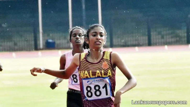 LNP - Tharushi Karunaratne qualifies for World Junior Athletics Championships