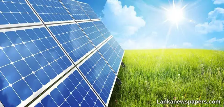 LNP - SL gets US $ 100mn Indian credit line for solar power generation