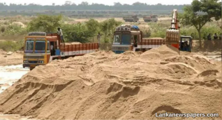 LNP - 57mn cubic meters sand required for development projects between 2021-25: Amaraweera