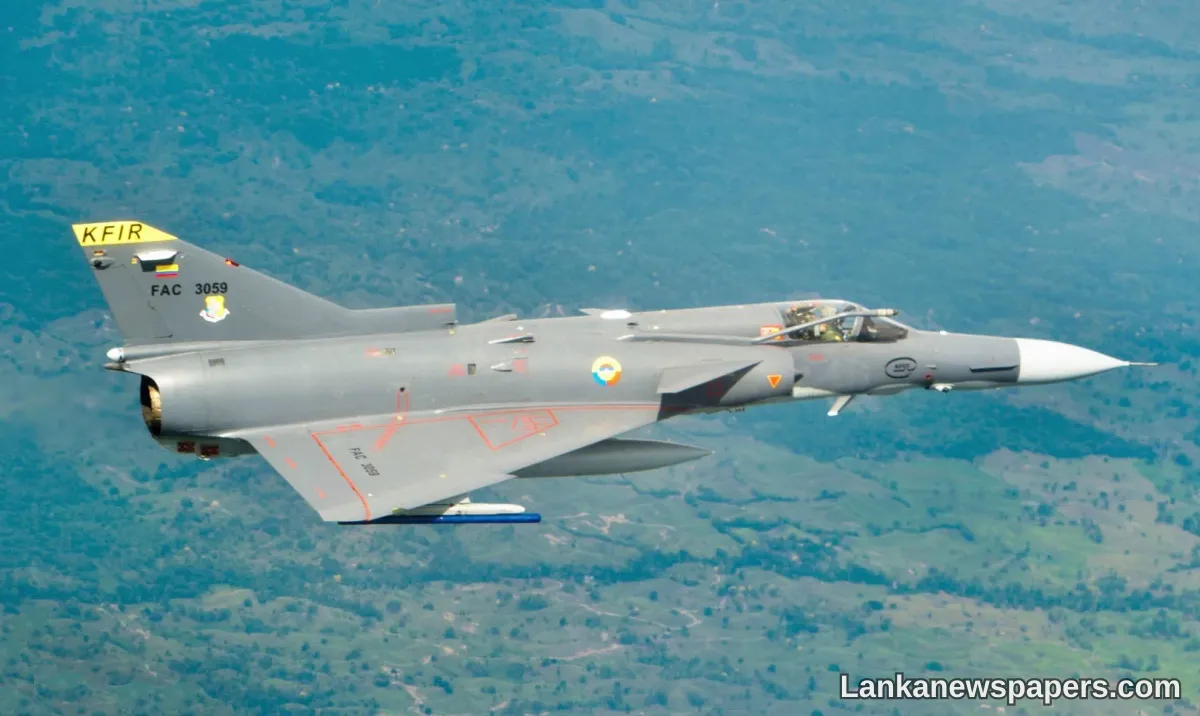 LNP - IAI to upgrade the Sri Lankan Air Force’s Kfir aircraft