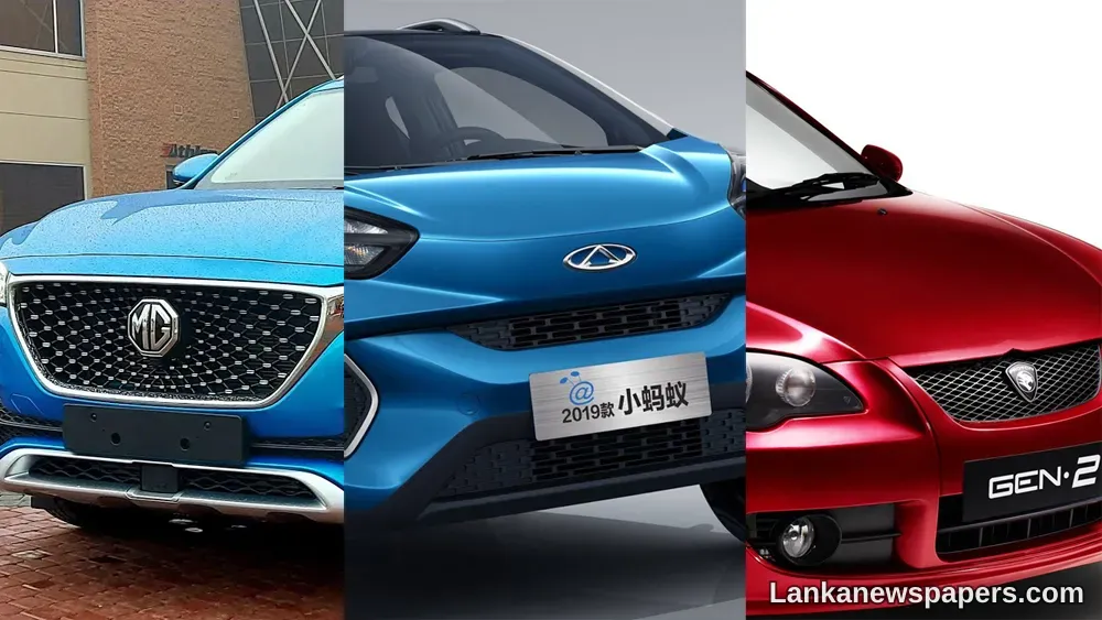 LNP - Decision to manufacture MG, Chery and Proton cars in Sri Lanka