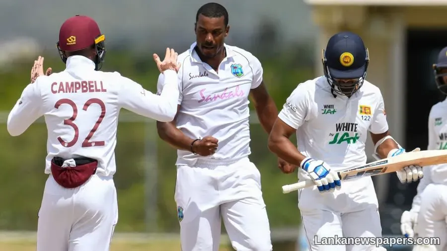 LNP - Sri Lanka four wickets away from big win over West Indies