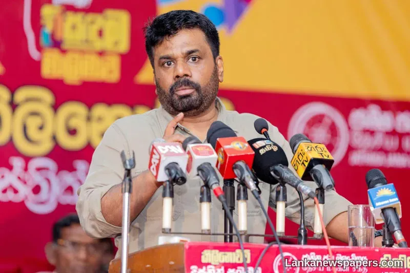 LNP - Anura Kumara outlines plans for IT growth, tourism boost, and agri independence