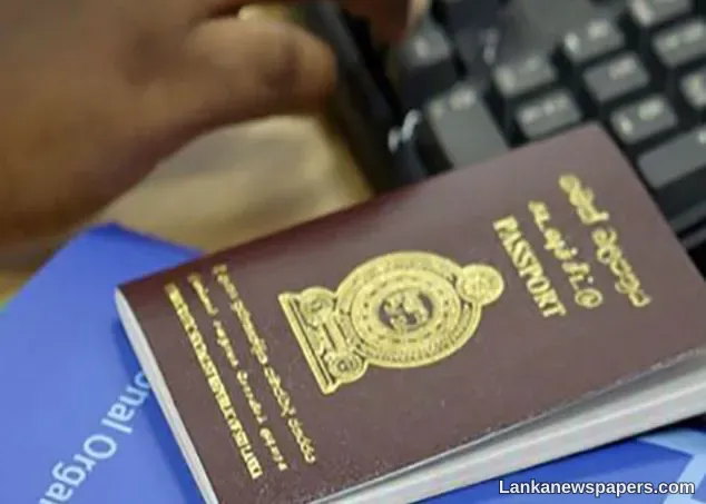 LNP - Sri Lanka moves up three places in global passport strength index