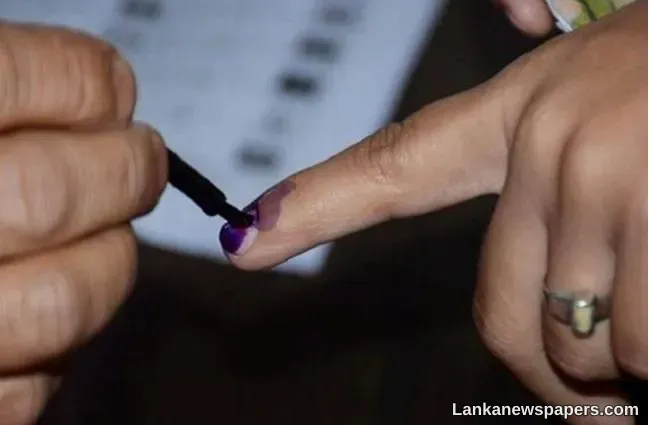 LNP - General Election: Voter’s index finger to be marked instead of little finger