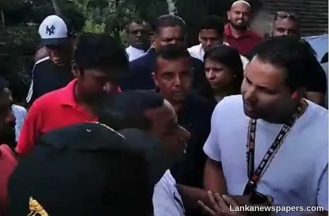 LNP - Tensions rise as Nawalapitiya villagers confront Pastor Jerome