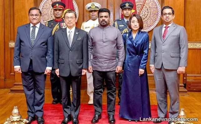 LNP - Two new Ambassadors present credentials to President Dissanayake