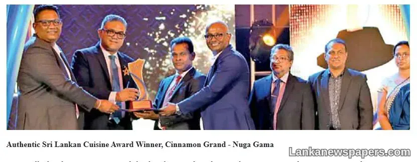 LNP - Cinnamon Grand triumphs among Colombo’s 5-stars and Lankan cuisine