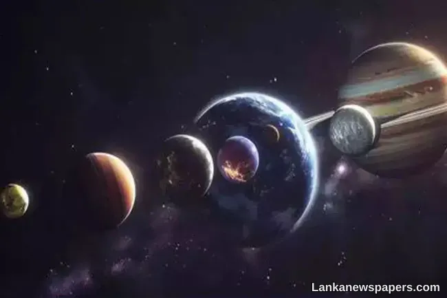 LNP - Planetary parade: Rare alignment of 6 planets visible to naked eye in Sri Lanka
