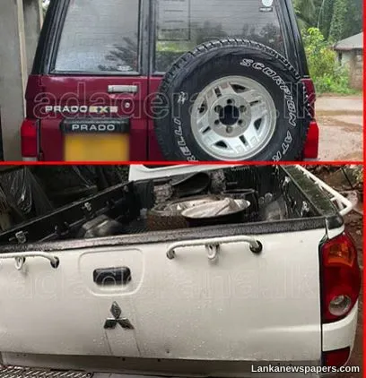 LNP - Suspect arrested with illegally assembled vehicles worth over Rs. 50 mln