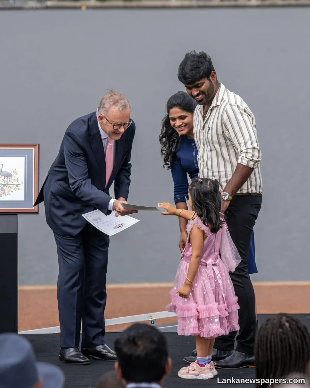 LNP - Australian PM recognises new citizens including those from Sri Lanka