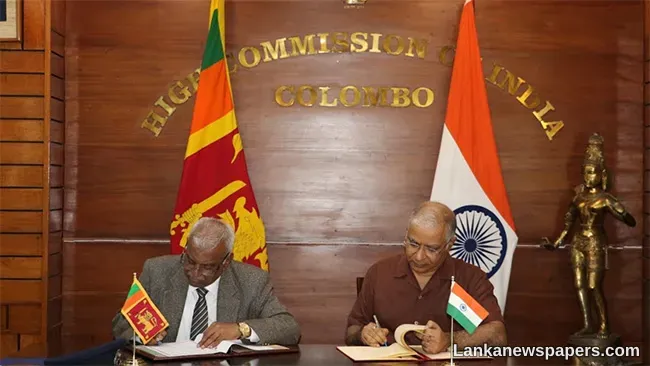 LNP - India to provide grant for supplying police vehicles to Sri Lanka