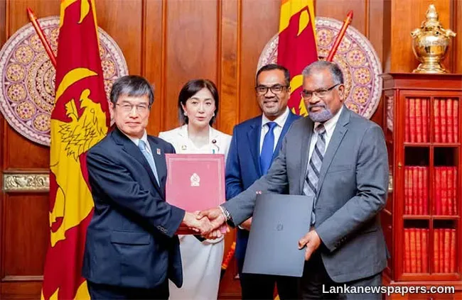 LNP - Japan grants Rs. 565 million to ‘Clean Sri Lanka’ project