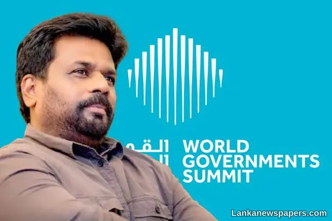 LNP - President Dissanayake to address World Governments Summit 2025 today