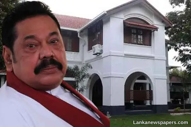 LNP - Water supply to security quarters at Mahinda’s Wijerama residence disconnected
