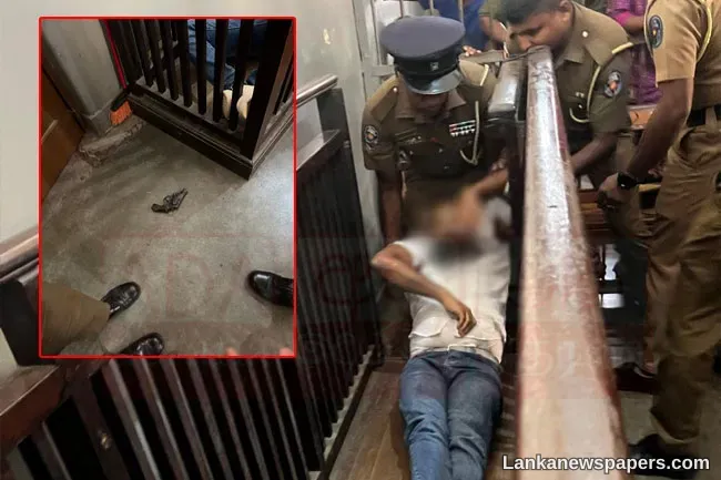 LNP - Footage emerges of Aluthkade Court shooting which killed ‘Ganemulla Sanjeewa’