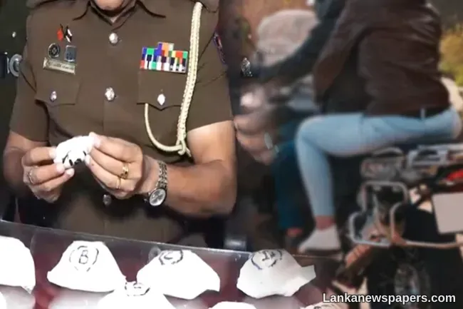 LNP - Couple arrested while transporting ‘Ice’ in Seeduwa