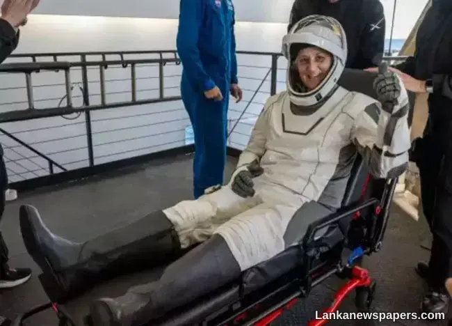 LNP - NASA astronauts Butch Wilmore and Suni Williams return to Earth after 9 months stuck in space