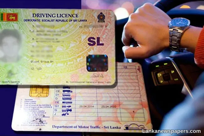 LNP - Sri Lanka looks to modernize and digitize driving license for overseas use