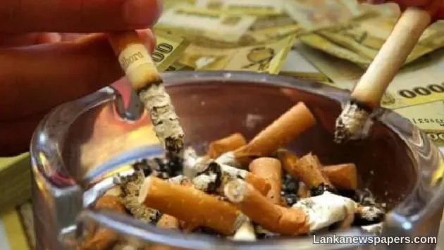 LNP - Sri Lankans spend Rs.520 million per day on cigarettes