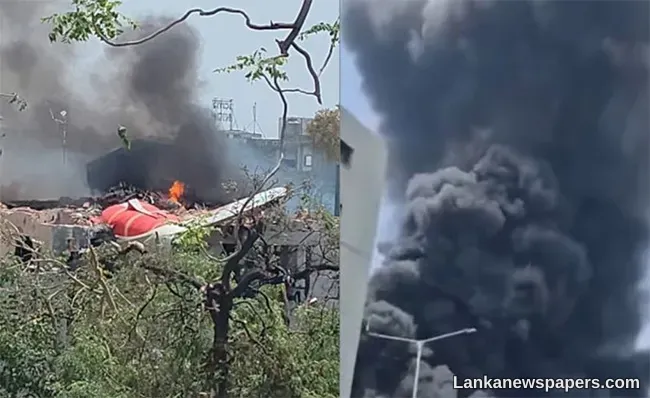 LNP - At least 20 feared dead in Air India flight crash in Ahmedabad