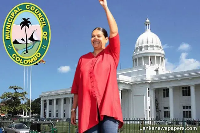 LNP - NPP councilor Vraie Cally Balthazaar elected new Mayor of Colombo