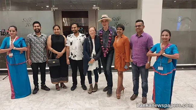 LNP - Award winning Hollywood actor Jeremy Irons arrives in Sri Lanka