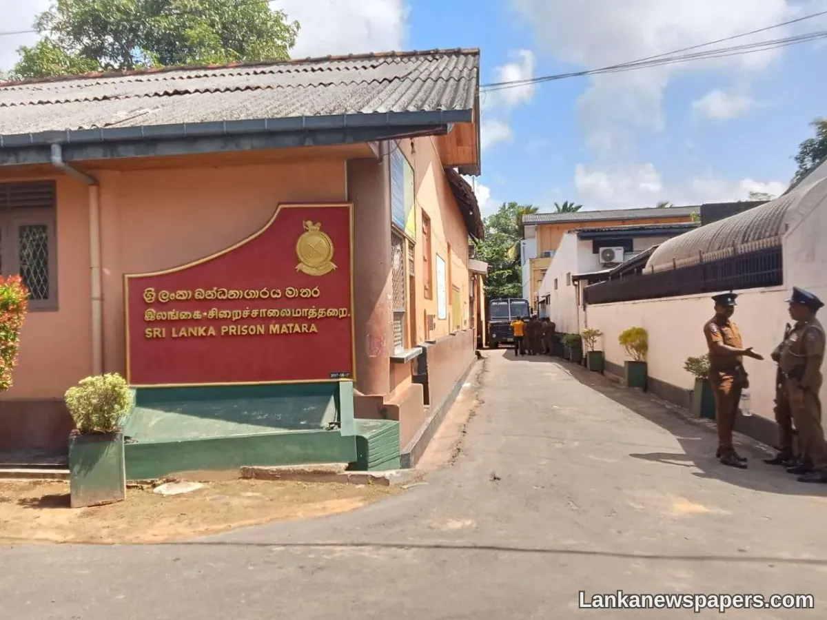 LNP - Matara Prison to be relocated to Kotawila