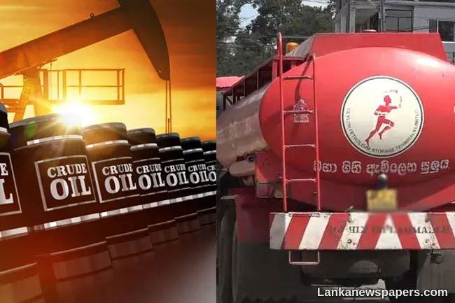 LNP - Sri Lanka to procure US West Texas Intermediate crude oil?