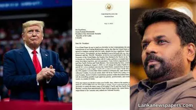 LNP - Trump corrects AKD’s name