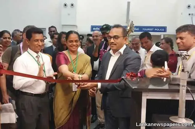 LNP - DMT launches new service counter at BIA for foreign tourists