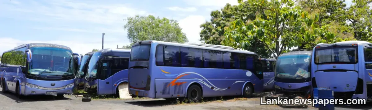 LNP - Nine CHOGM buses restored to service after repairs