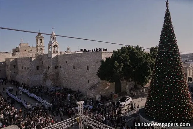 Bethlehem celebrates first Christmas in three years