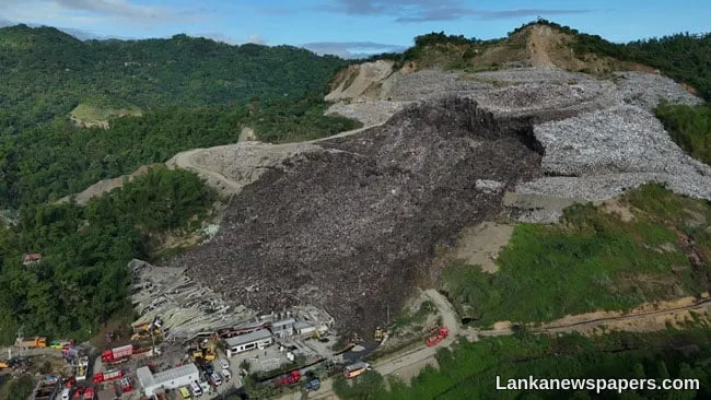 Landfill collapse kills 1 and leaves at least 38 missing in Philippine