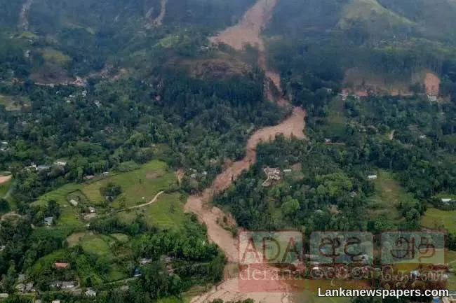 Satellite imagery reveals 4,800 landslides occurred in Sri Lanka in recent weeks