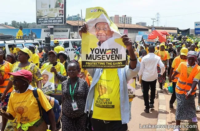 Uganda shuts down internet ahead of election, orders rights groups to halt work