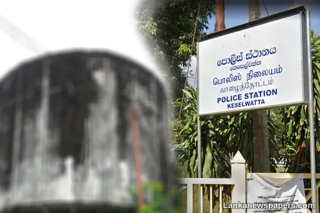 Foreign-made pistol found in abandoned water tank in Keselwatta