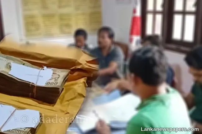 Grama Niladhari officers withdraw from disbursement of Rs. 5 million cyclone relief grant
