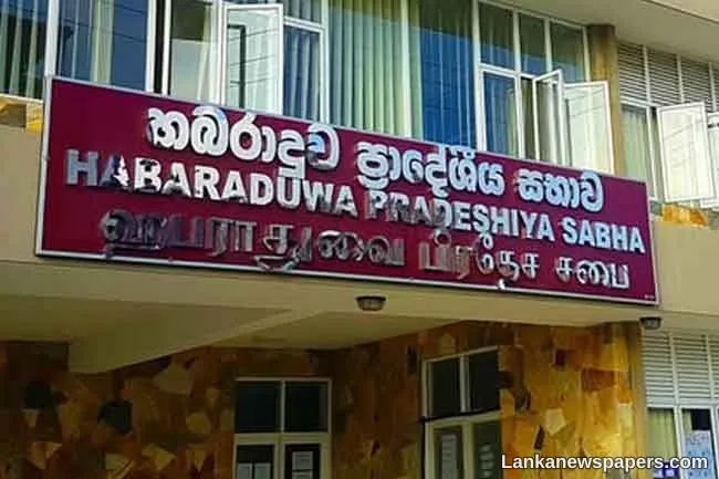 Chairman of NPP-controlled Habaraduwa PS steps down