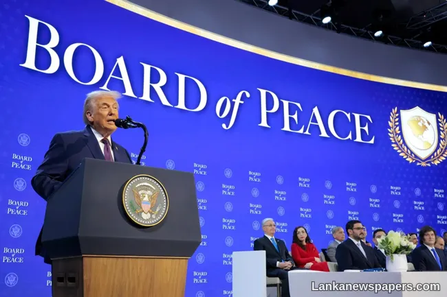 Trump launches Board of Peace at Davos signing ceremony
