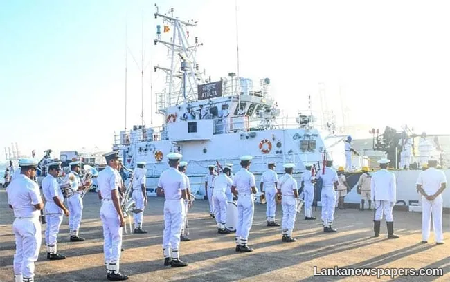 Two Indian Coast Guard ships arrives in Colombo for official visit