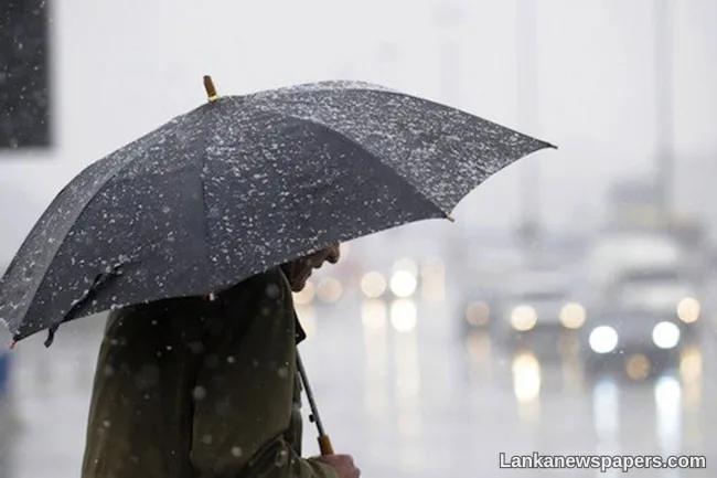 Fairly heavy rainfall expected in parts of the island