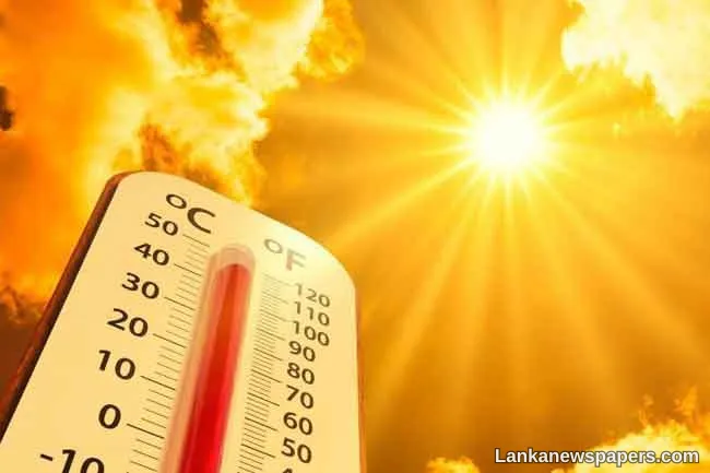 Katunayake logs today s highest temperature