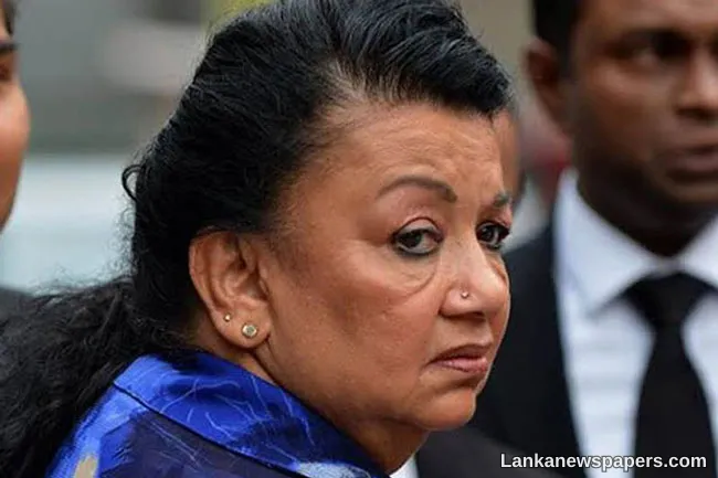 Shiranthi Rajapaksa seeks two weeks time to appear before FCID