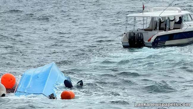 A boat carrying 25 French tourists capsized off the Omani coast, three killed