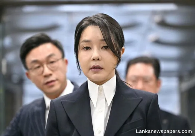 South Korea court sentences ex-first lady Kim to jail term for bribery