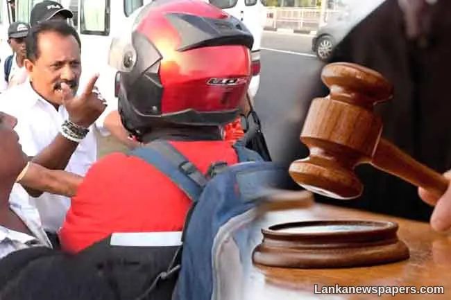 Kalutara MC member granted bail over assault on motorcyclist during SJB protest