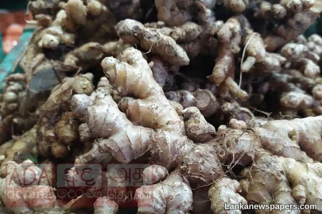 Ginger prices soar amid supply shortage